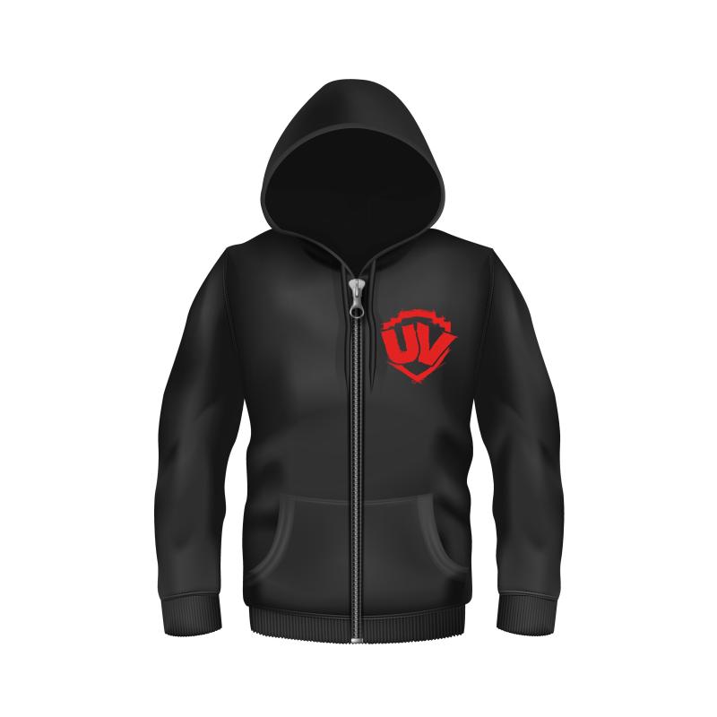 ULTRA VOMIT - Sweat zip Unisex recto/verso Ultra Putain